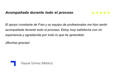 Testimonio Dermocosmética y Suplementación
